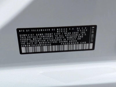 2024 Volkswagen Jetta SEL Auto