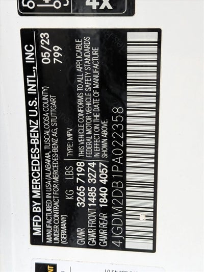 2023 Mercedes-Benz EQS EQS 450+ SUV