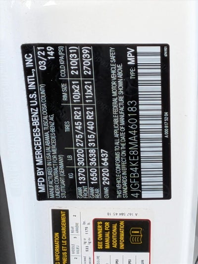 2021 Mercedes-Benz GLE GLE 350 4MATIC® SUV