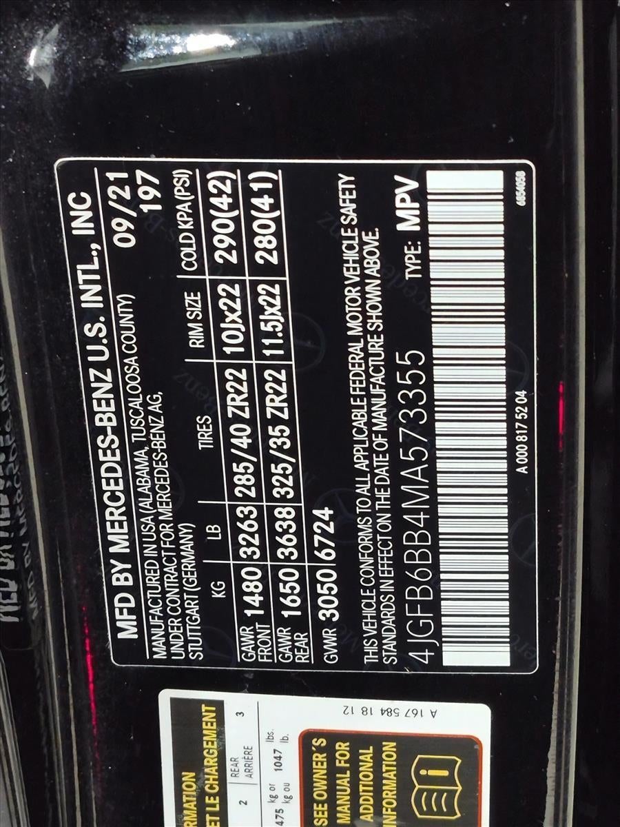 2021 Mercedes-Benz GLE AMG® GLE 53 4MATIC® SUV