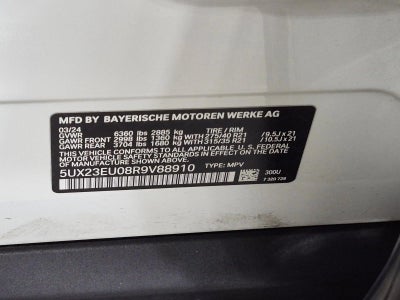 2024 BMW X5 xDrive40i Sports Activity Vehicle
