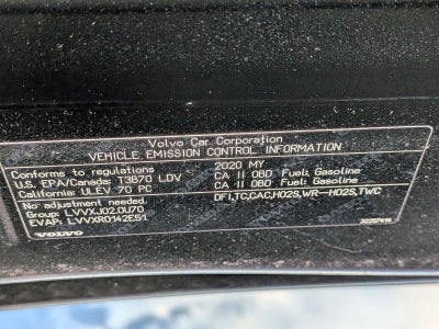 2020 Volvo S60 T5 FWD R-Design