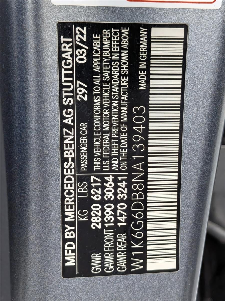 2022 Mercedes-Benz S-Class S 500 4MATIC® Sedan