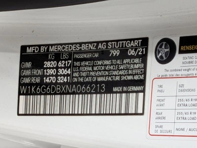 2022 Mercedes-Benz S-Class S 500 4MATIC® Sedan