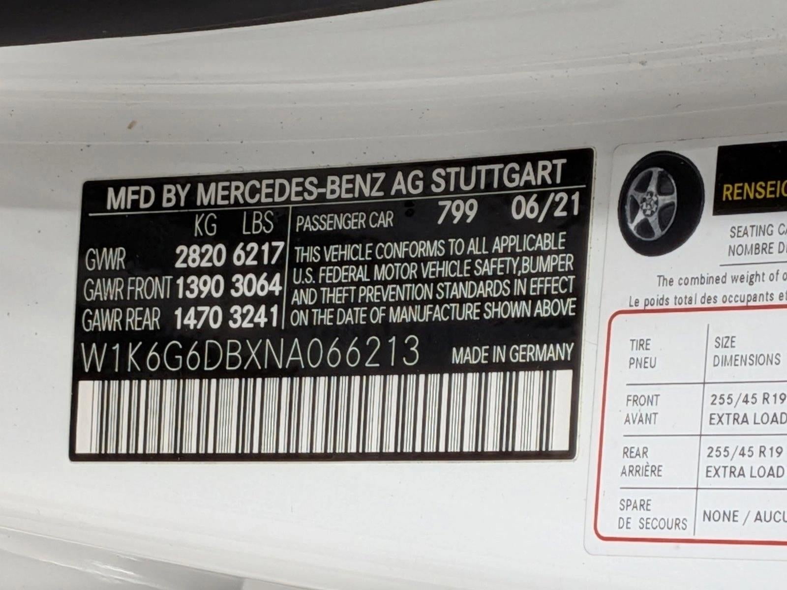 2022 Mercedes-Benz S-Class S 500 4MATIC® Sedan