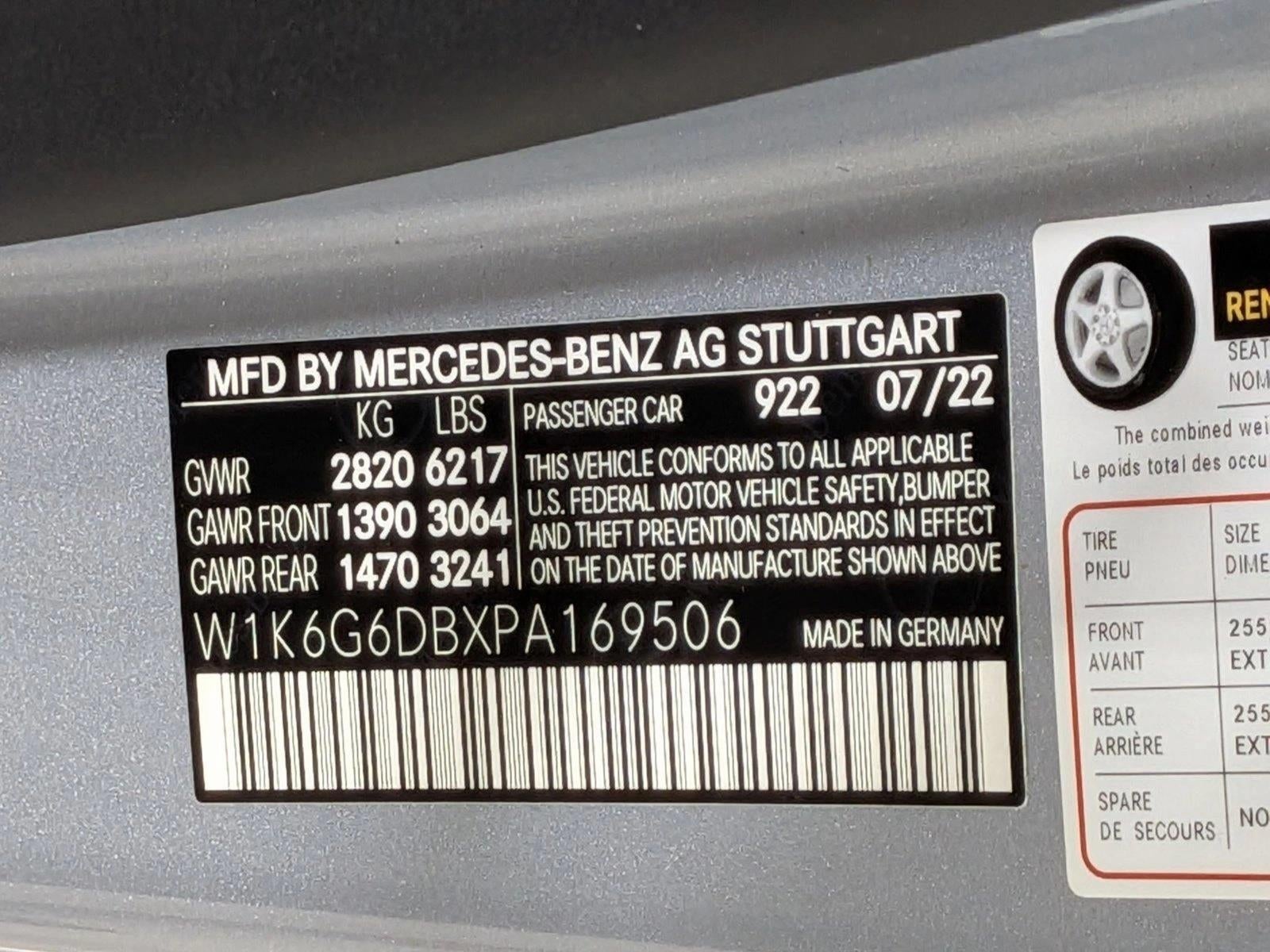 2023 Mercedes-Benz S-Class S 500 4MATIC® Sedan