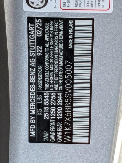 2025 Mercedes-Benz AMG® GT AMG® GT 53 4-Door Coupe