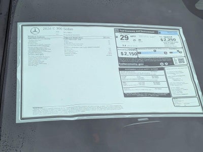 2026 Mercedes-Benz C-Class C 300 Sedan