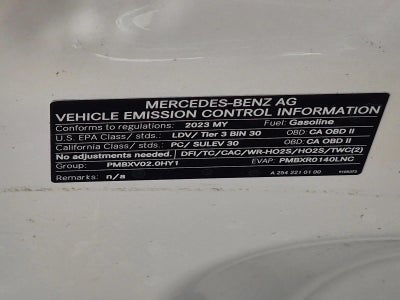 2023 Mercedes-Benz C-Class C 300 Sedan