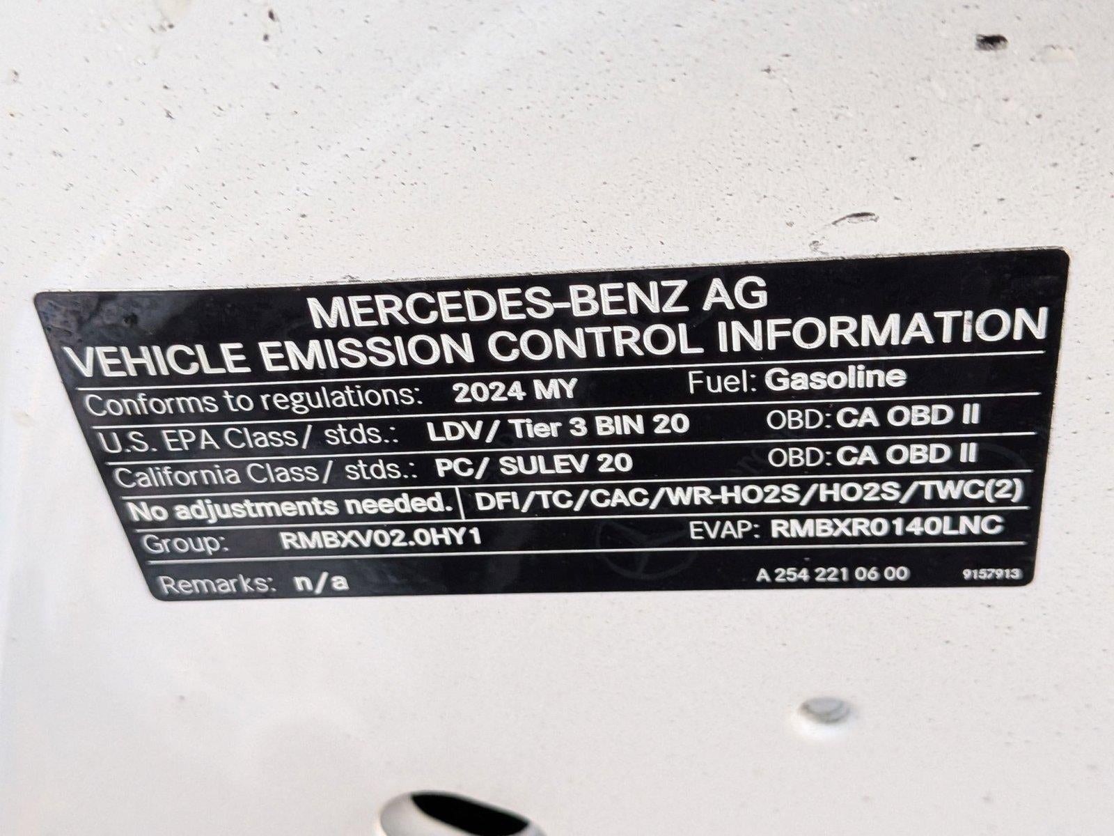 2024 Mercedes-Benz C-Class C 300 Sedan