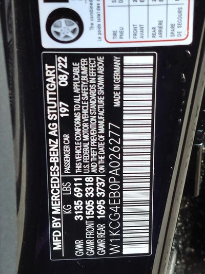 2023 Mercedes-Benz EQS EQS 580 4MATIC® Sedan