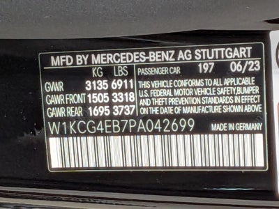 2023 Mercedes-Benz EQS EQS 580 4MATIC® Sedan