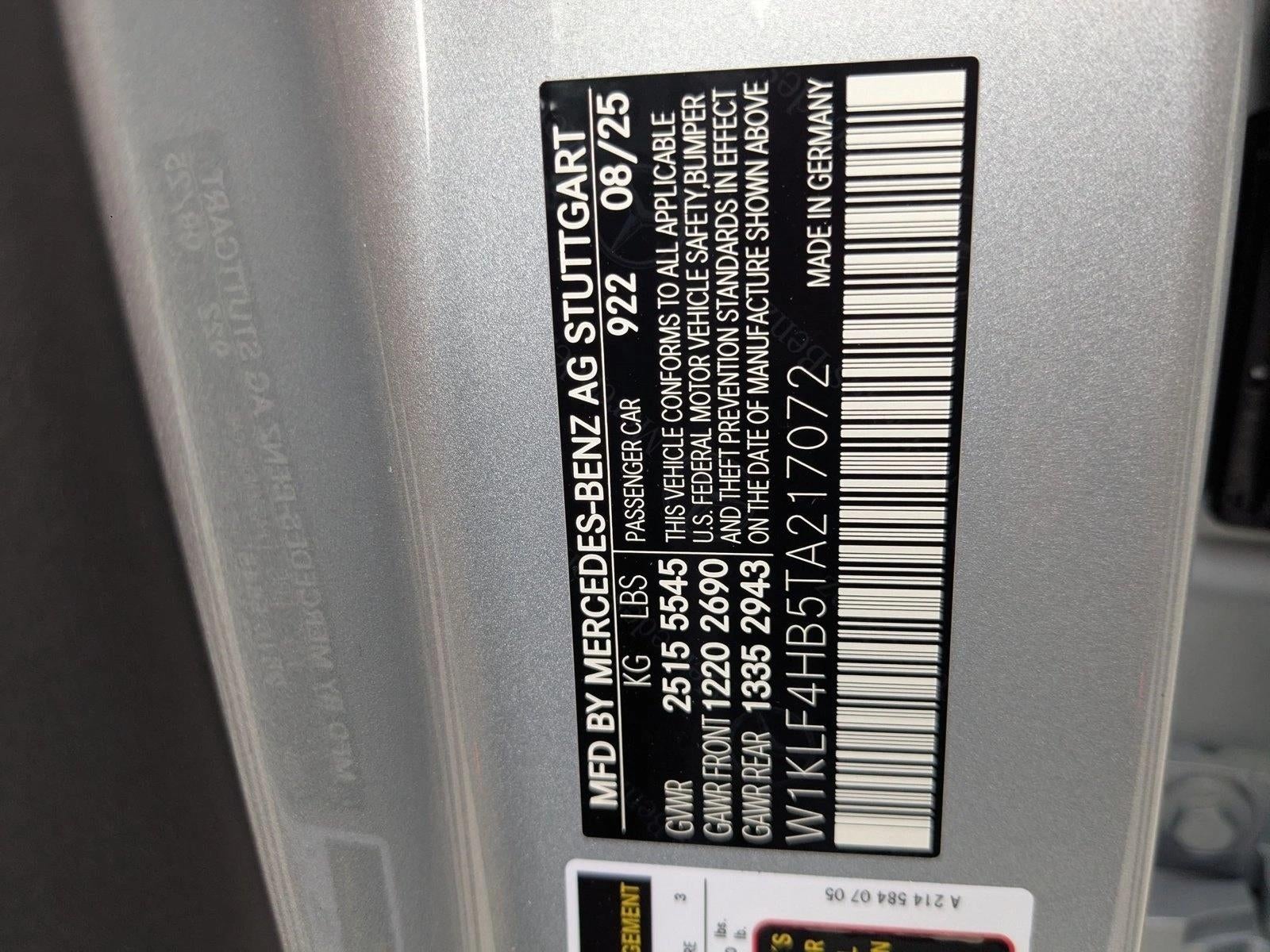 2026 Mercedes-Benz E-Class E 350 4MATIC® Sedan