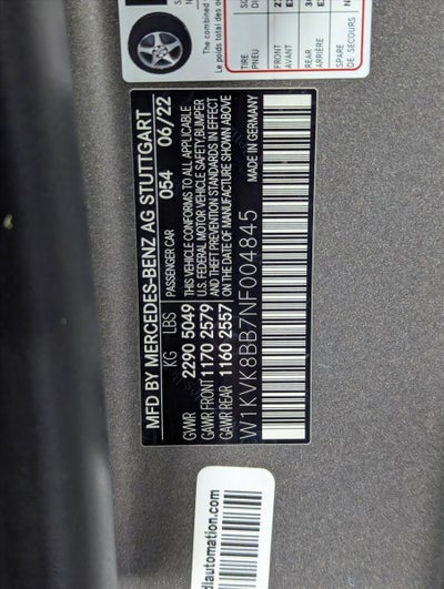 2022 Mercedes-Benz SL-Class AMG® SL 63 Roadster