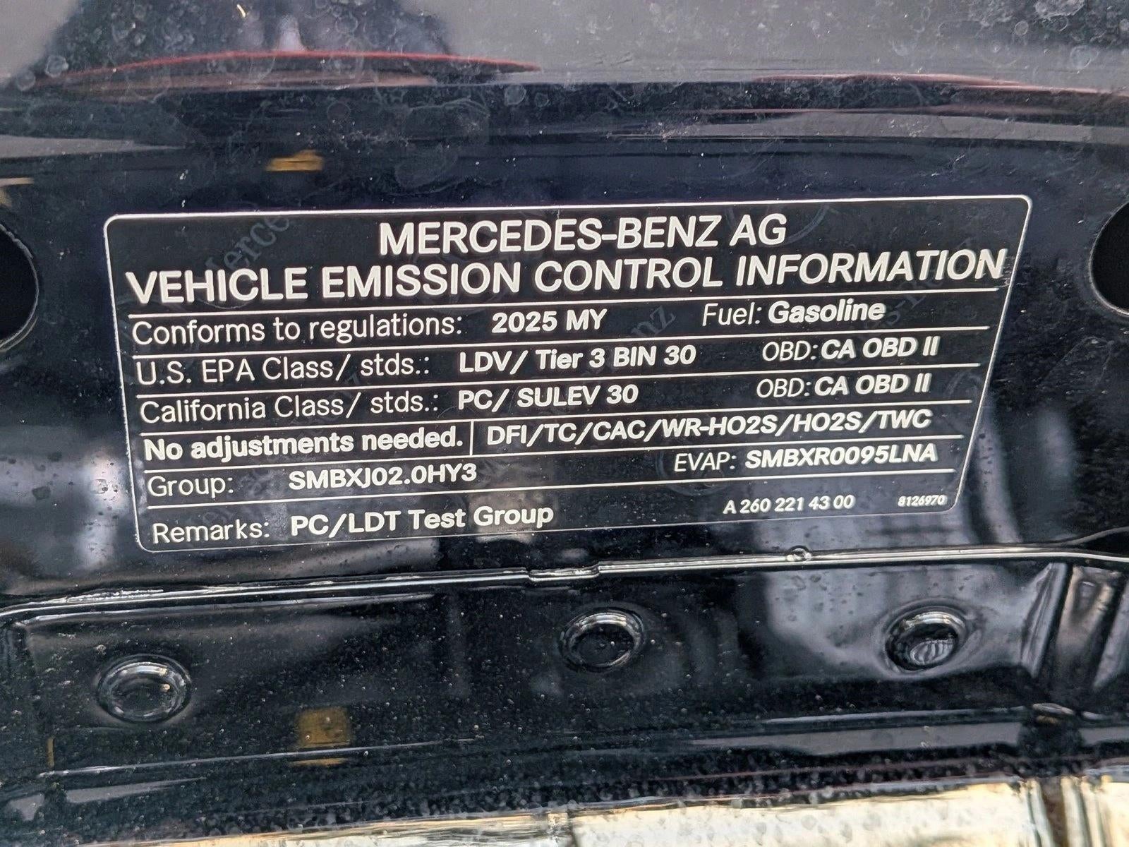 2025 Mercedes-Benz GLB GLB 250 SUV