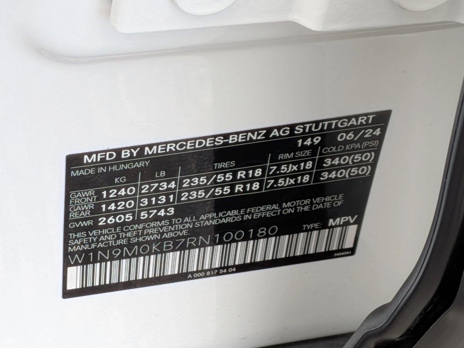 2024 Mercedes-Benz EQB EQB 300 4MATIC® SUV