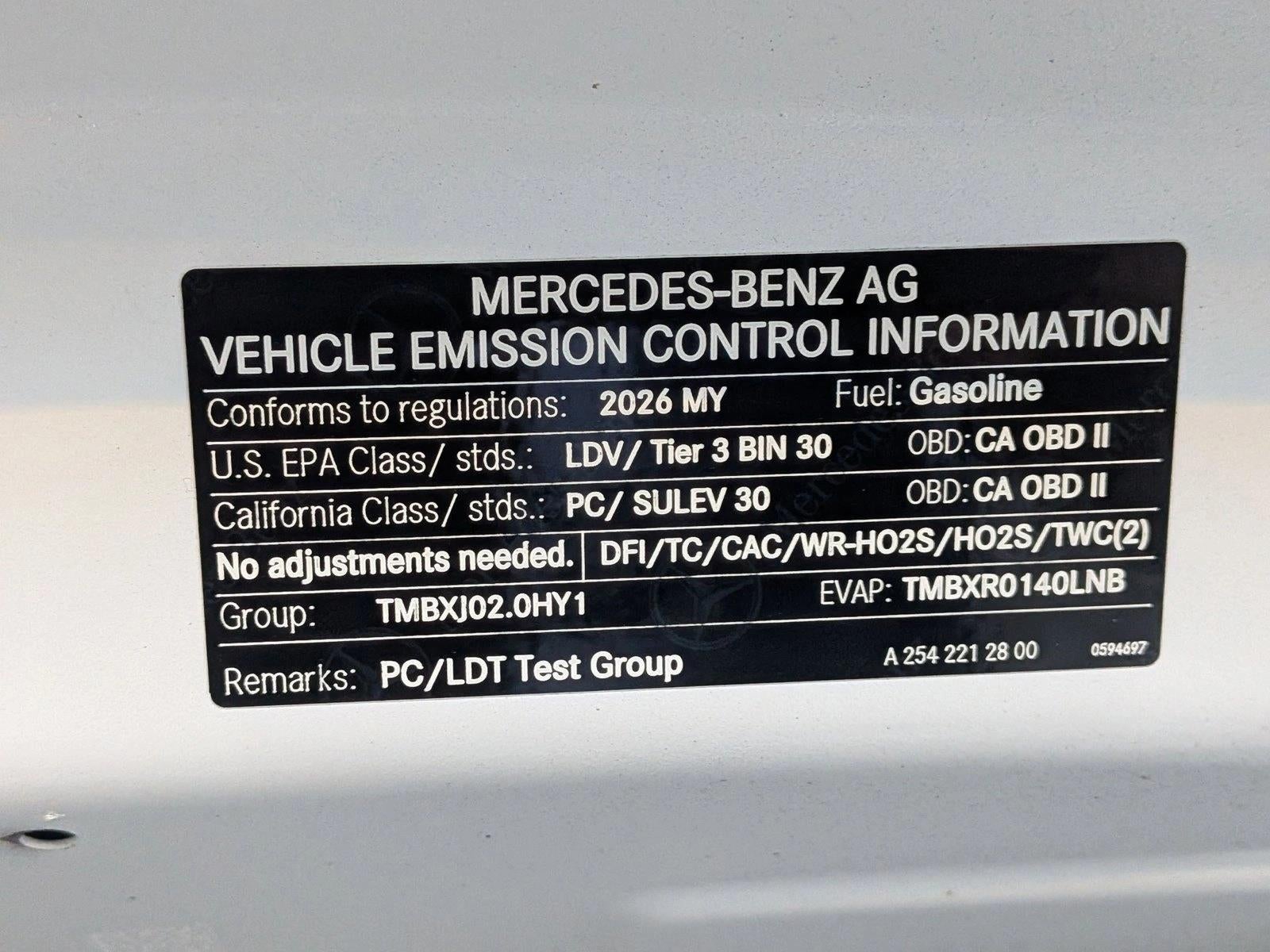 2026 Mercedes-Benz GLC GLC 300 SUV