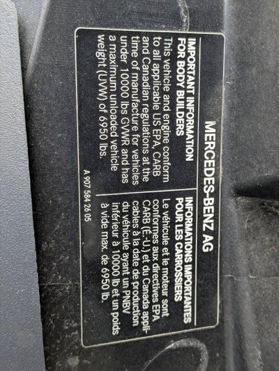 2023 Mercedes-Benz Sprinter Cargo Van 1500 Standard Roof I4 Gas 144" RWD