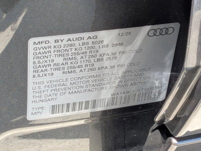 2026 Audi Q3 S line quattro