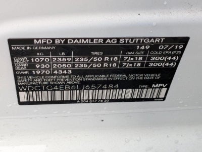 2020 Mercedes-Benz GLA GLA 250 SUV