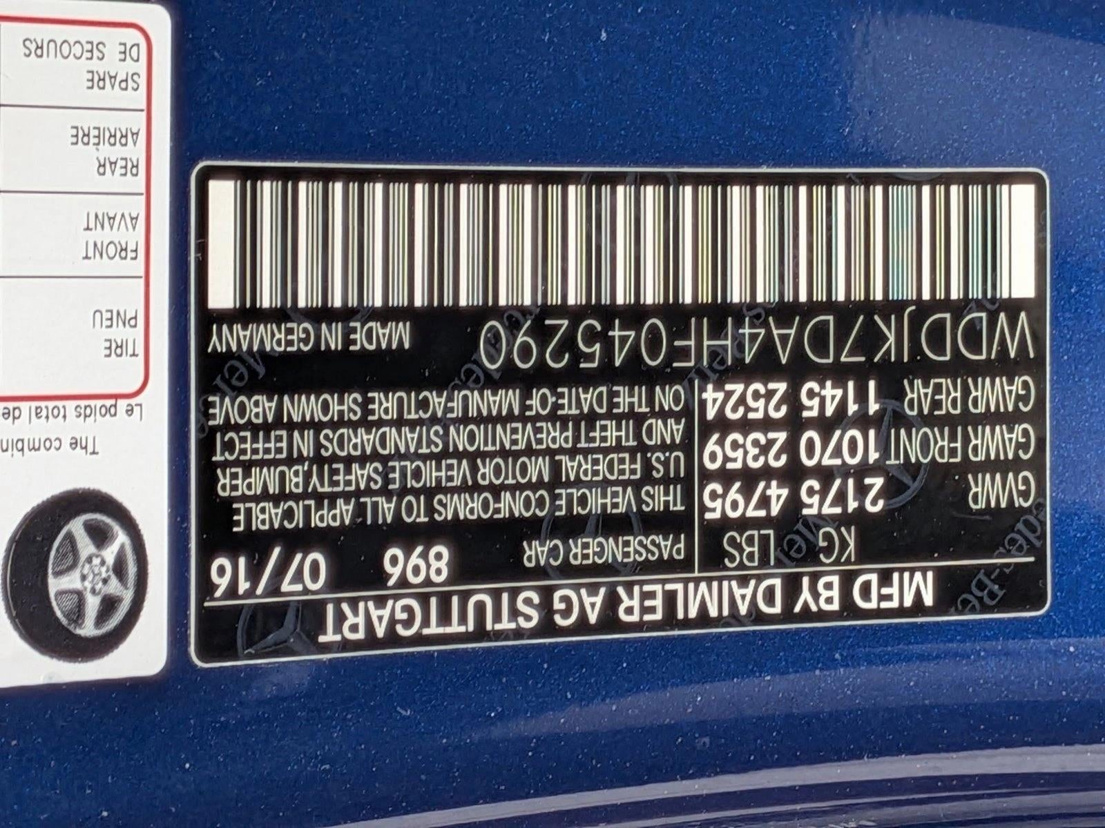 2017 Mercedes-Benz SL-Class SL 550