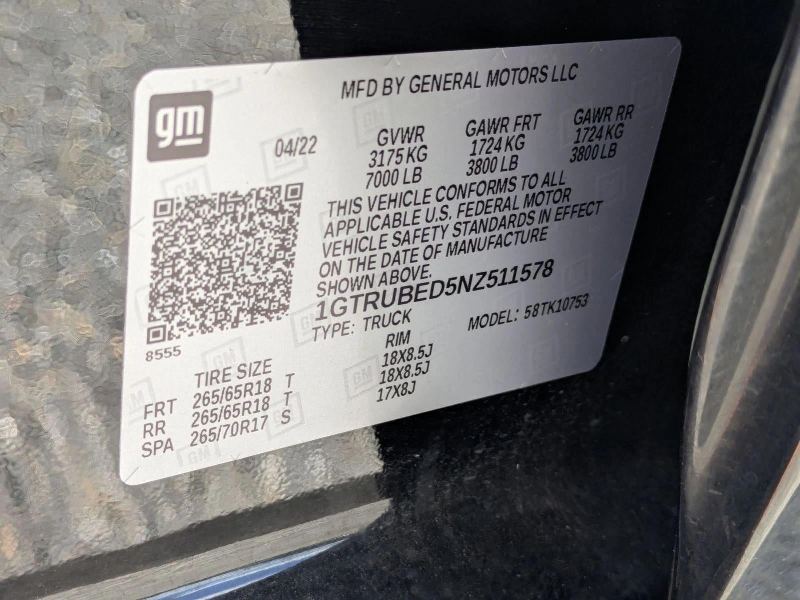 2022 GMC Sierra 1500 Double Cab Standard Box 4-Wheel Drive SLE