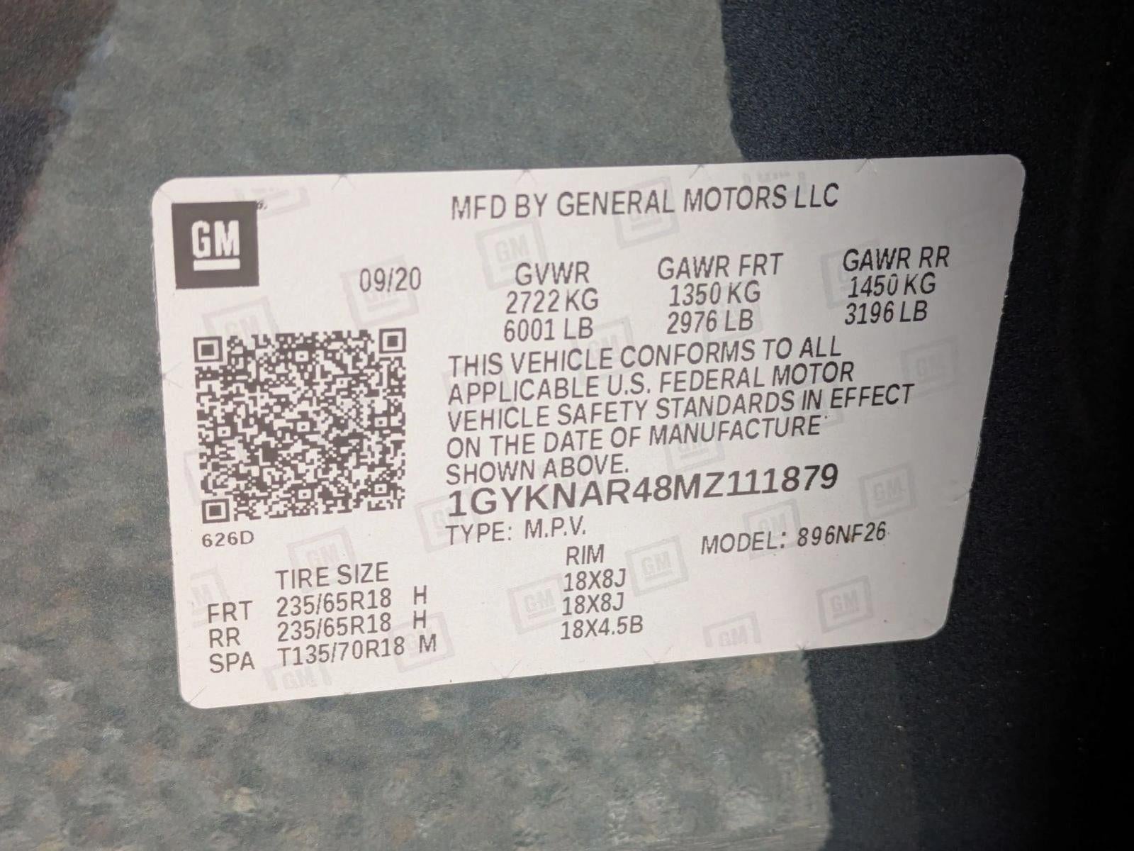 2021 Cadillac XT5 FWD 4dr Luxury