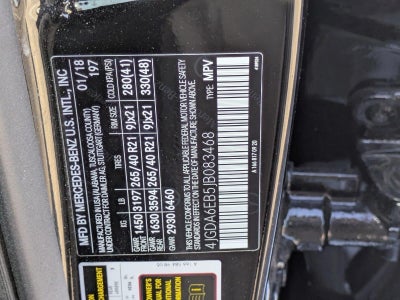 2018 Mercedes-Benz GLE AMG® GLE 43 4MATIC® SUV