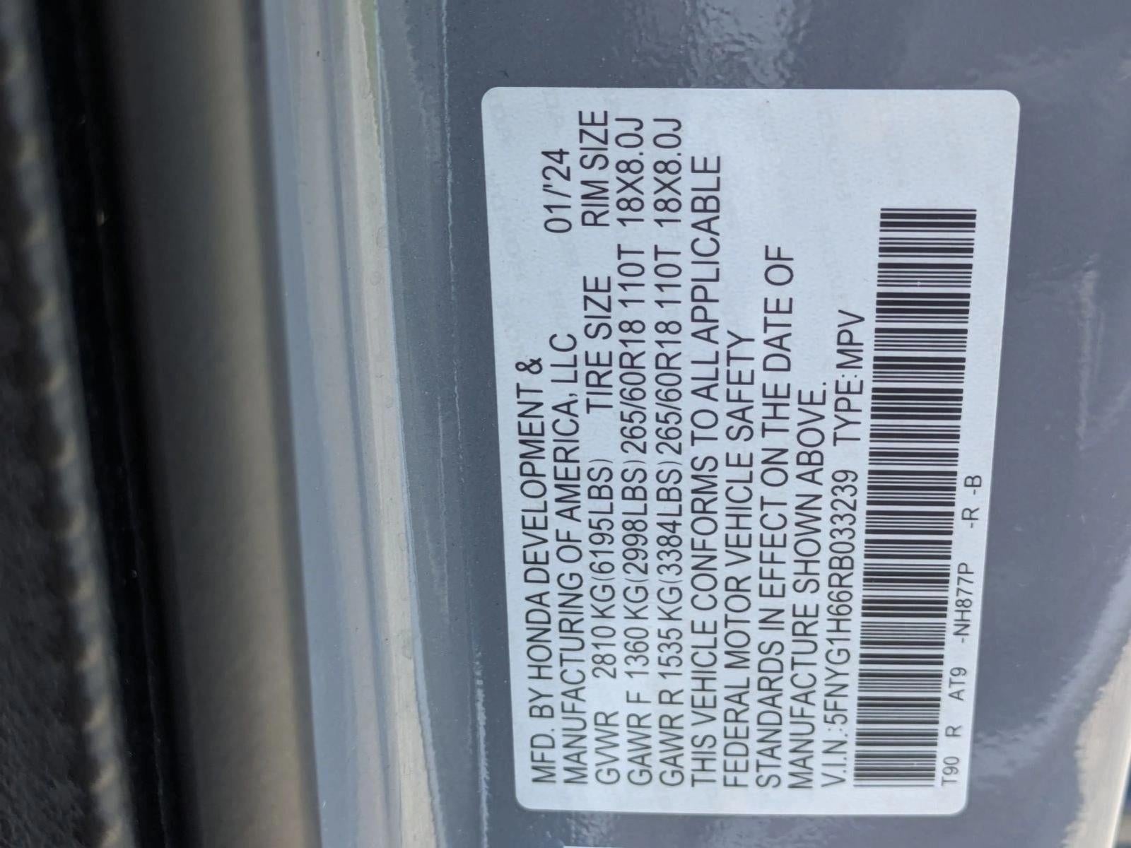 2024 Honda Pilot TrailSport AWD