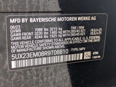 2024 BMW X7 xDrive40i Sports Activity Vehicle