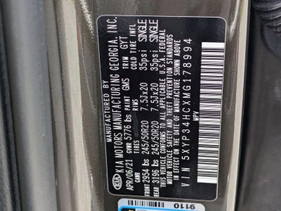 2021 Kia Telluride EX FWD