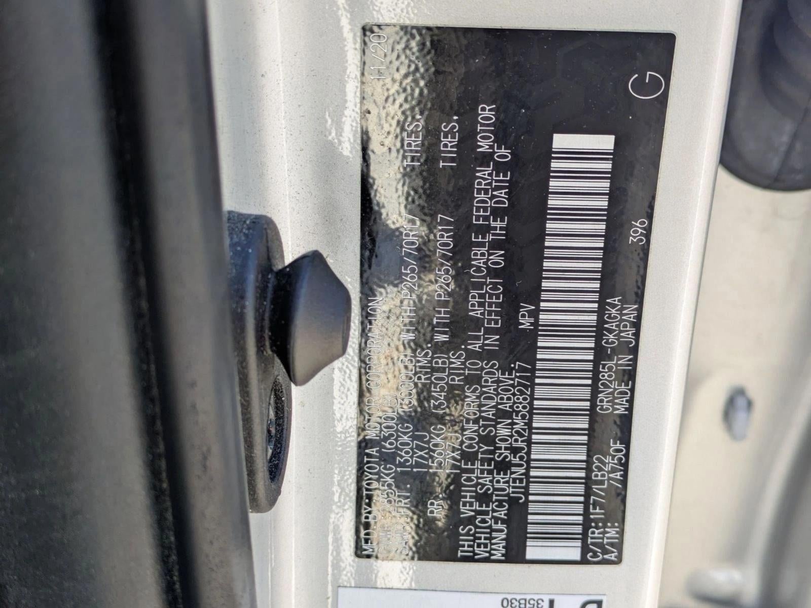 2021 Toyota 4Runner SR5 Premium 4WD (Natl)