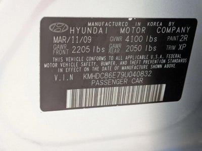 2009 Hyundai ELANTRA 4dr Wgn Man Touring