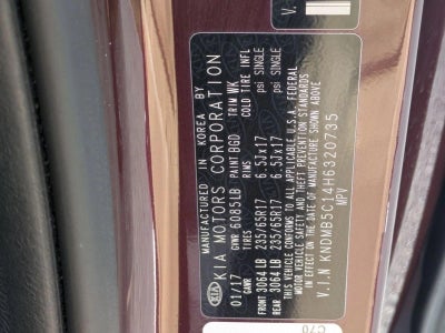 2017 Kia Sedona LX FWD