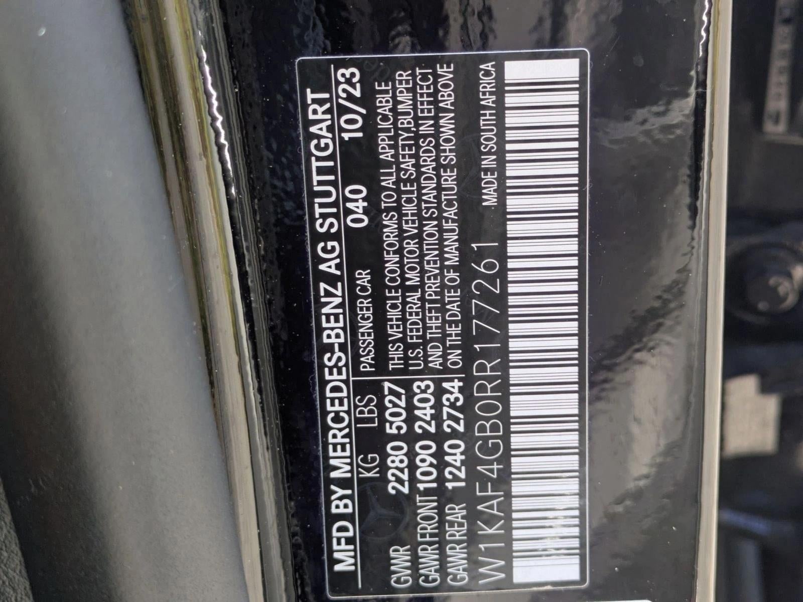 2024 Mercedes-Benz C-Class C 300 Sedan