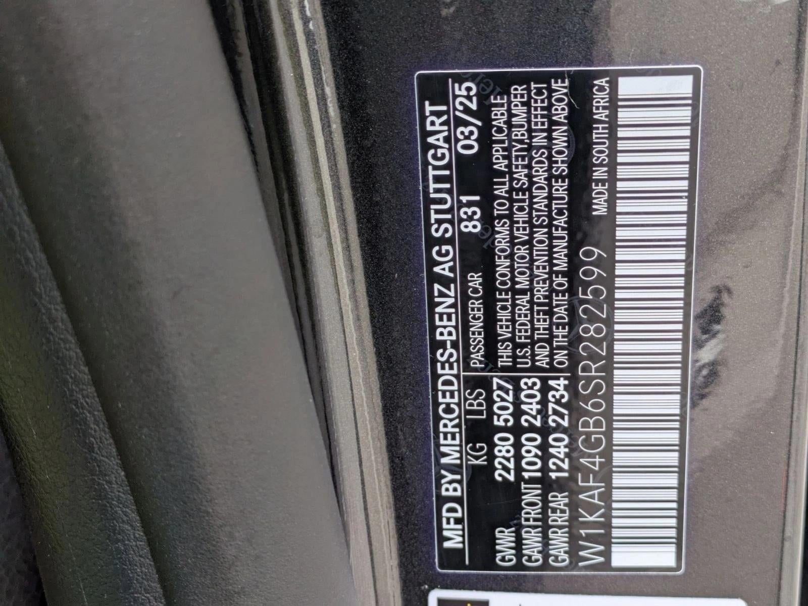 2025 Mercedes-Benz C-Class C 300 Sedan