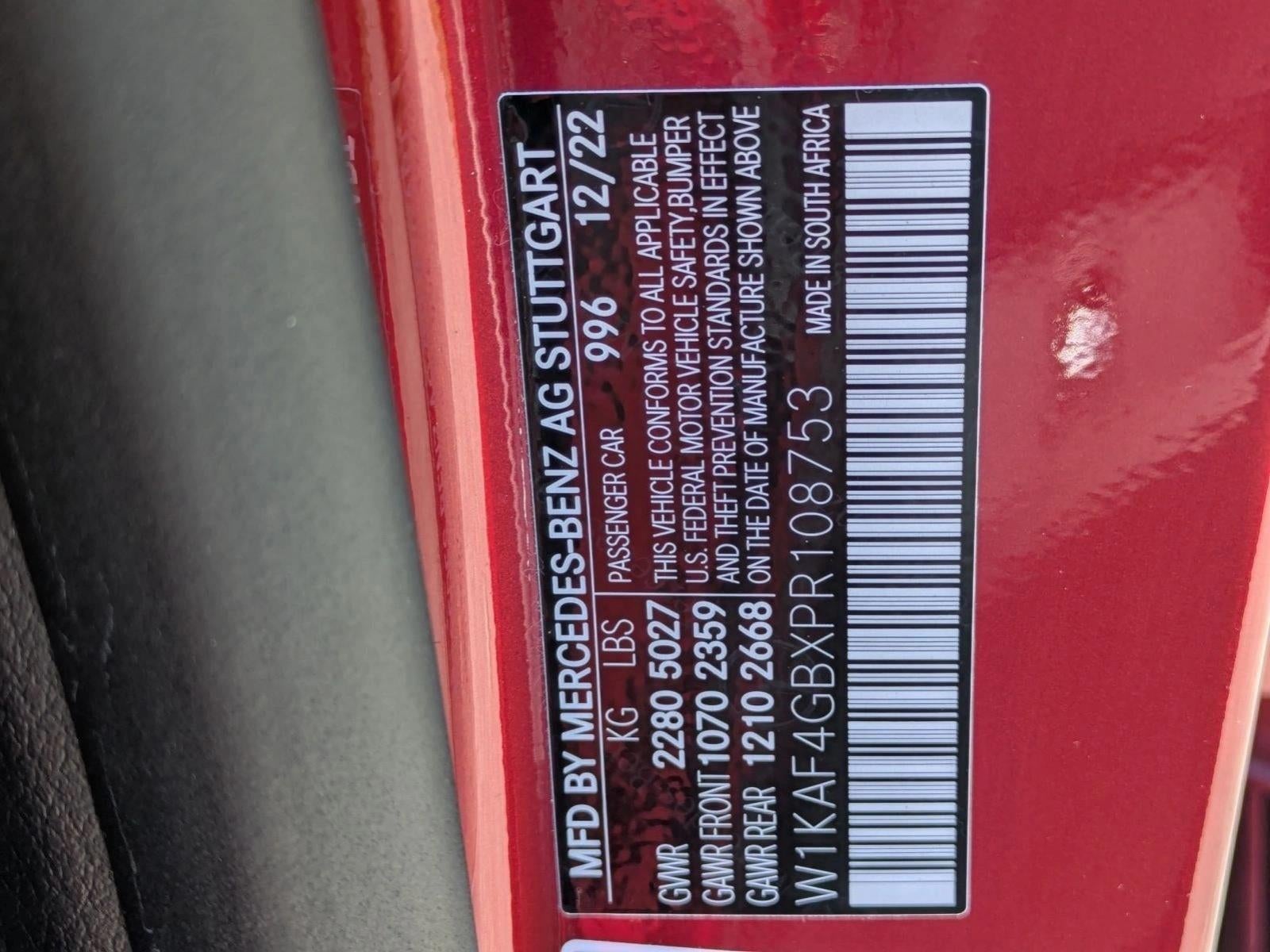 2023 Mercedes-Benz C-Class C 300 Sedan