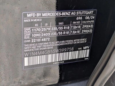 2025 Mercedes-Benz GLB GLB 250 SUV