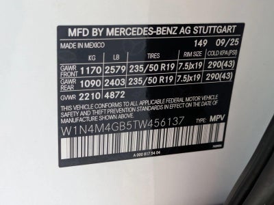 2026 Mercedes-Benz GLB GLB 250 SUV