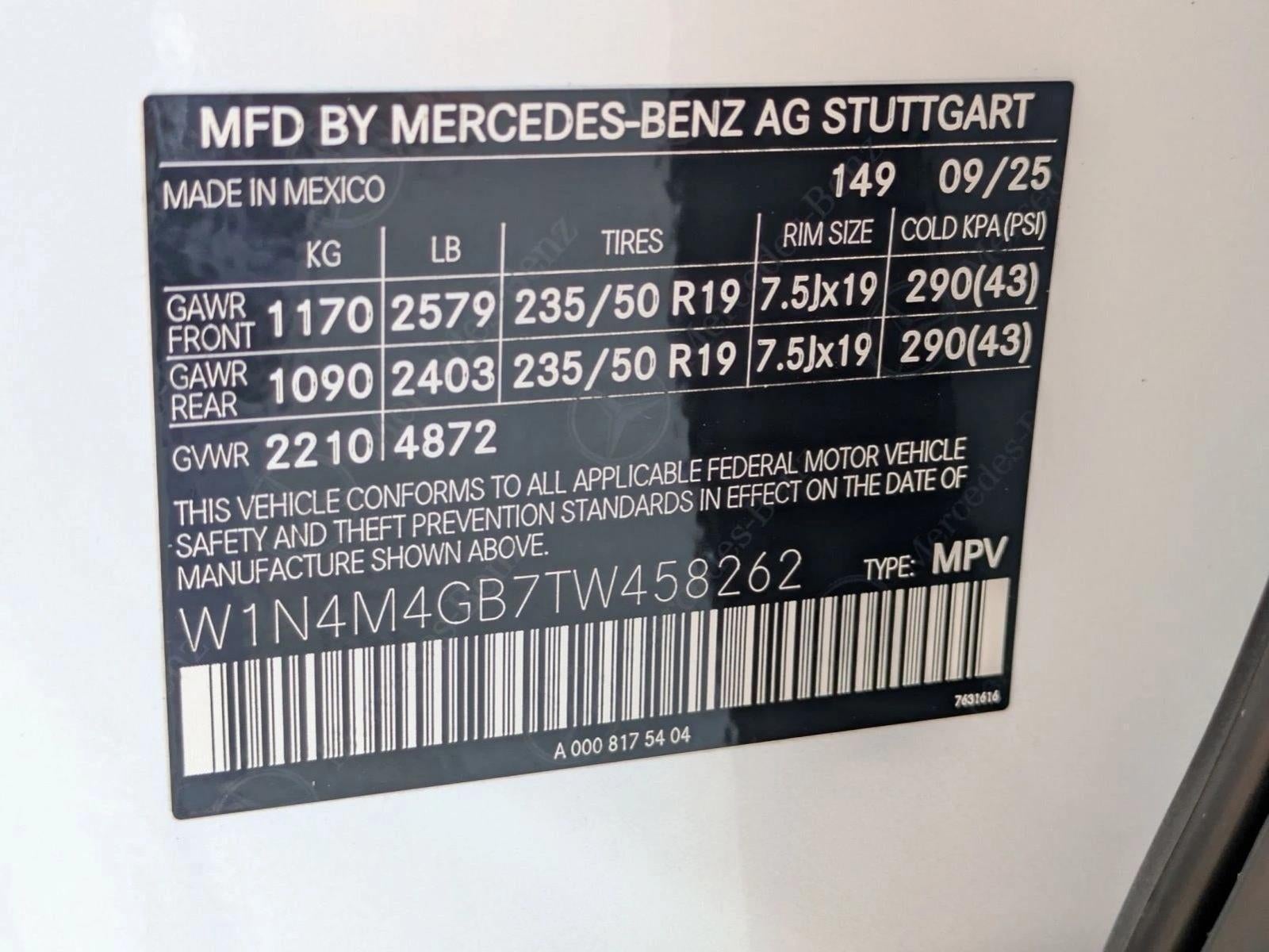 2026 Mercedes-Benz GLB GLB 250 SUV