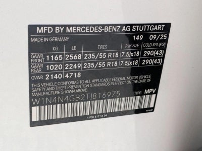 2026 Mercedes-Benz GLA GLA 250 SUV