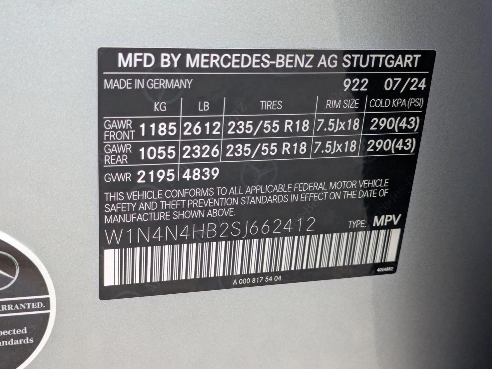 2025 Mercedes-Benz GLA GLA 250 4MATIC® SUV
