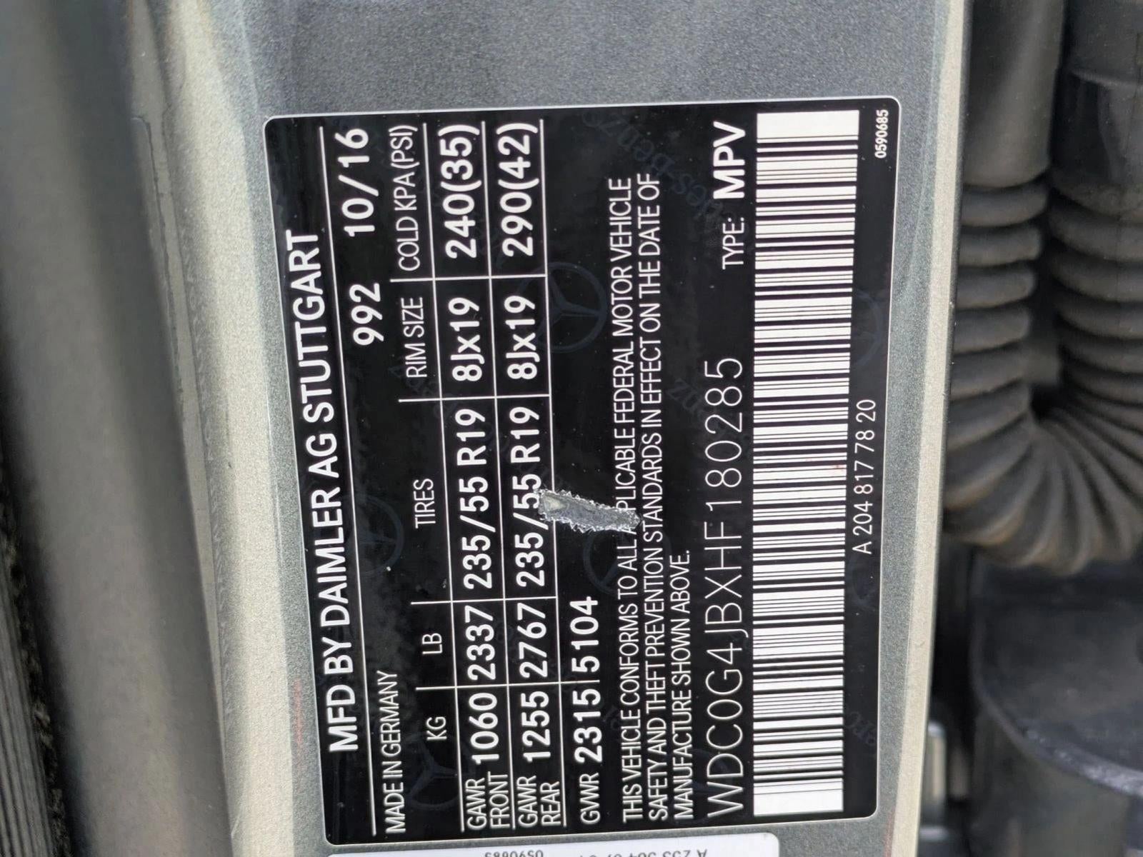 2017 Mercedes-Benz GLC GLC 300 SUV