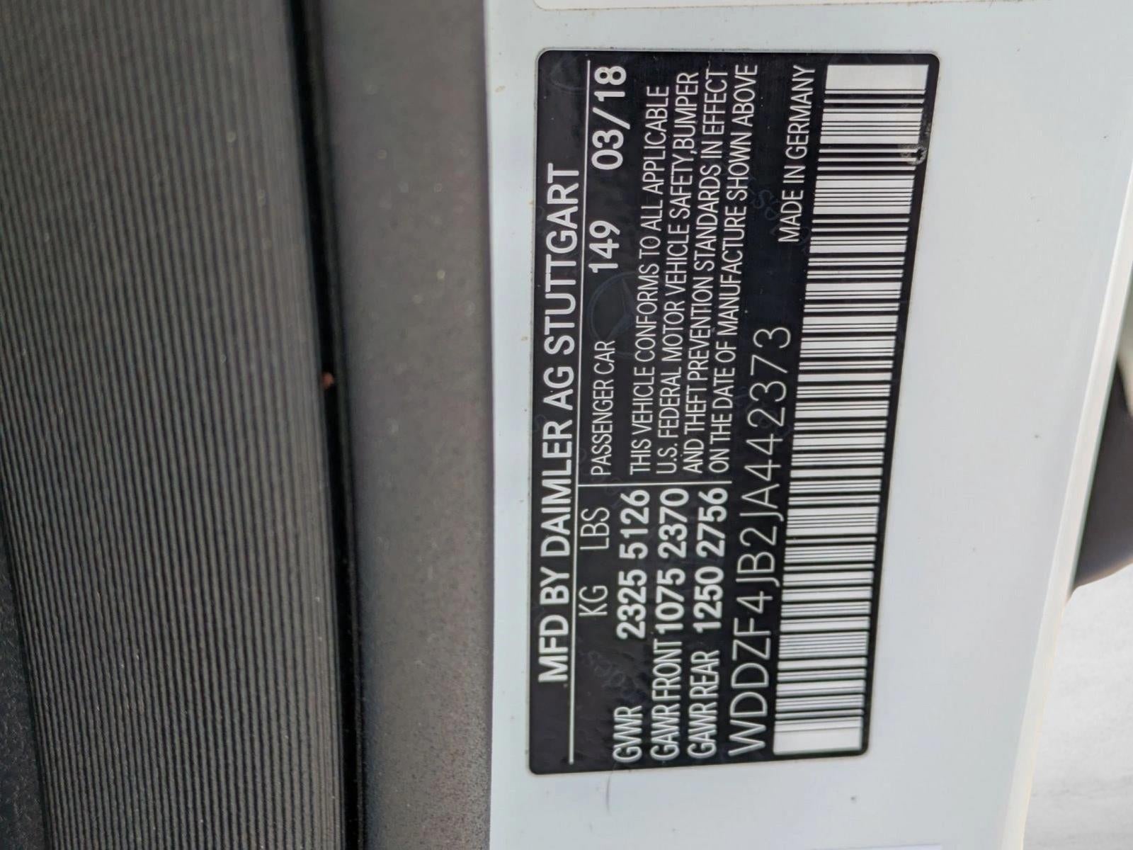 2018 Mercedes-Benz E-Class E 300 RWD Sedan