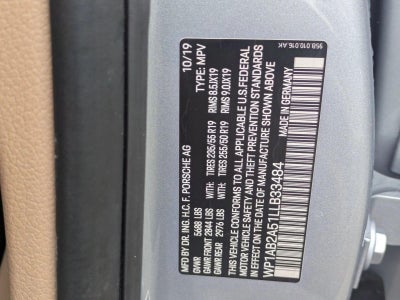 2020 Porsche Macan S AWD