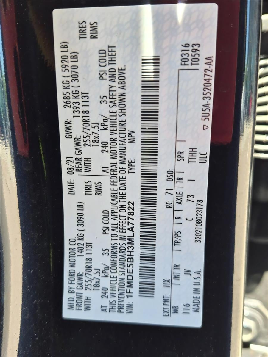 2021 Ford Bronco Outer Banks 4 Door 4x4