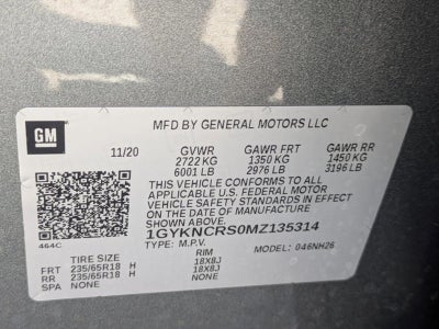 2021 Cadillac XT5 FWD 4dr Premium Luxury
