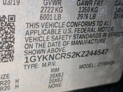 2019 Cadillac XT5 FWD 4dr Luxury