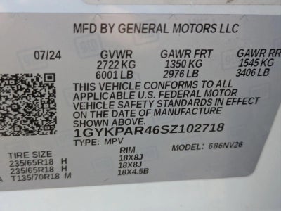 2025 Cadillac XT6 FWD 4dr Luxury