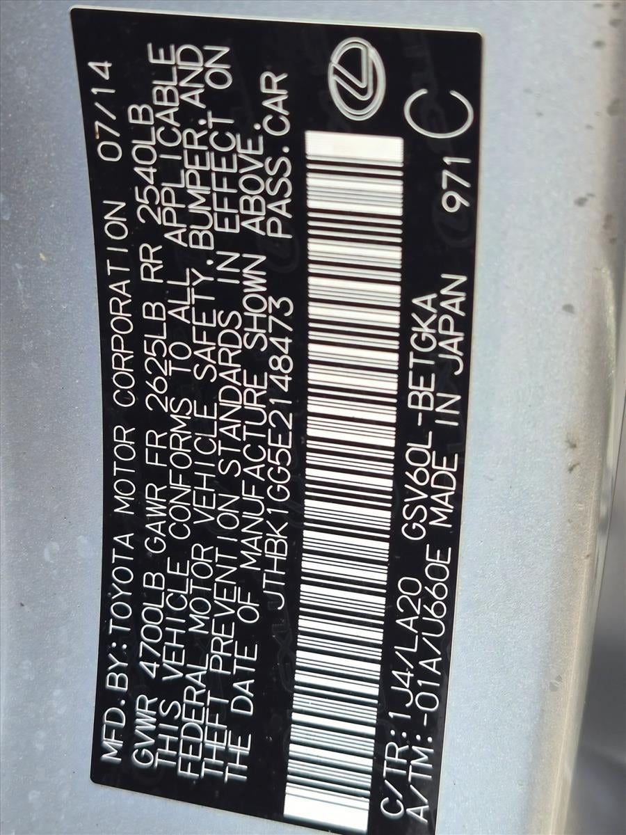 2014 Lexus ES 350 4dr Sdn